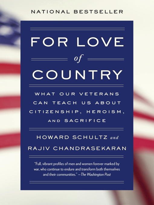 Title details for For Love of Country by Howard Schultz - Available